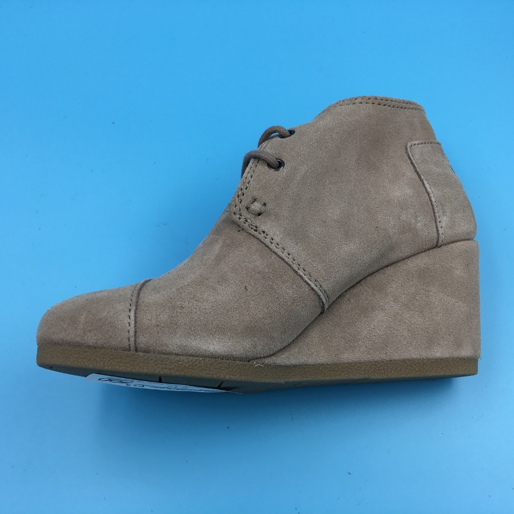 Toms Wedge Bootie Boots DR00379 Sz 5 NWOT - Picture 3 of 8